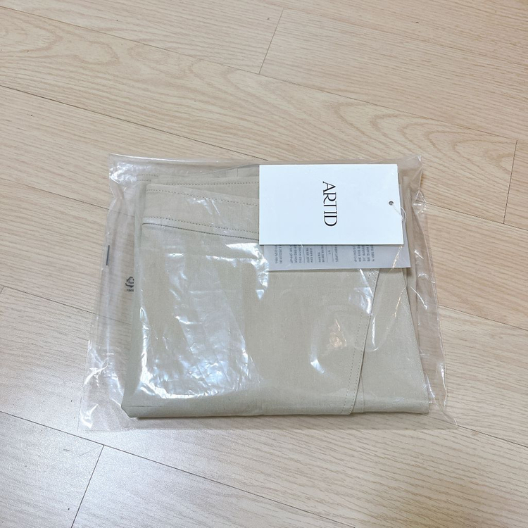 아티드 플리츠 스커트 베이지 새상품--8