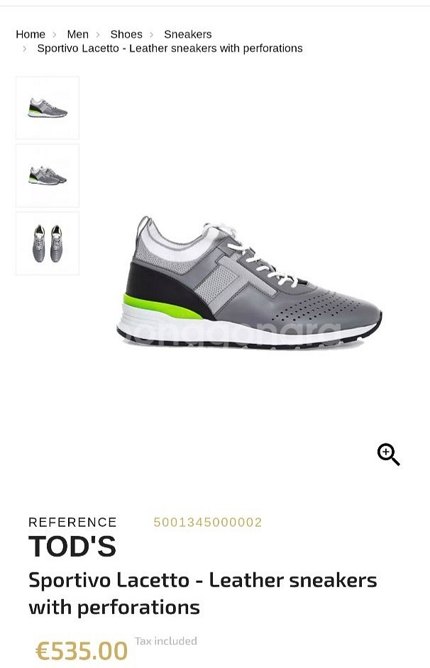 토즈 라세토 스니커즈 남성 운동화 슬립온 스피드러너--9