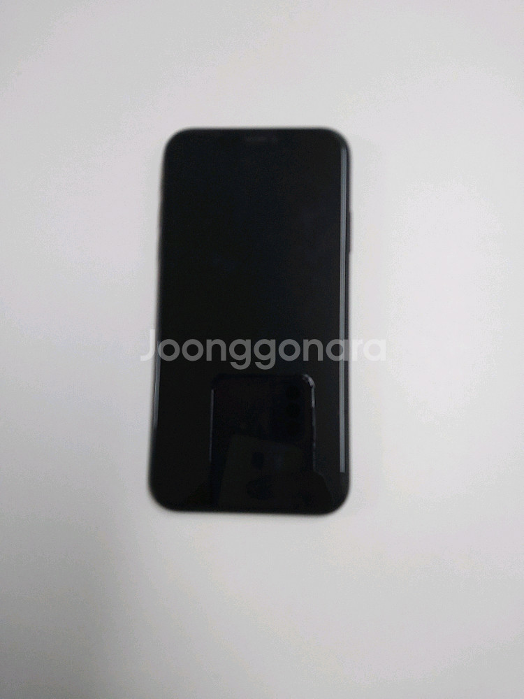 아이폰XR 128기가 블랙색상--0