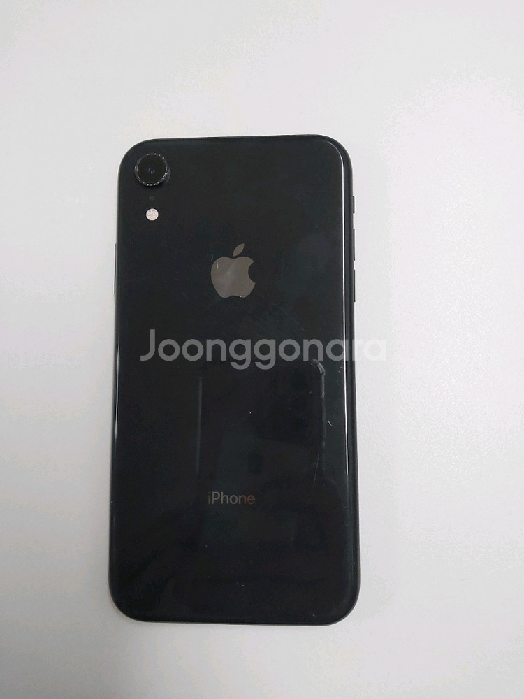 아이폰XR 128기가 블랙색상--1