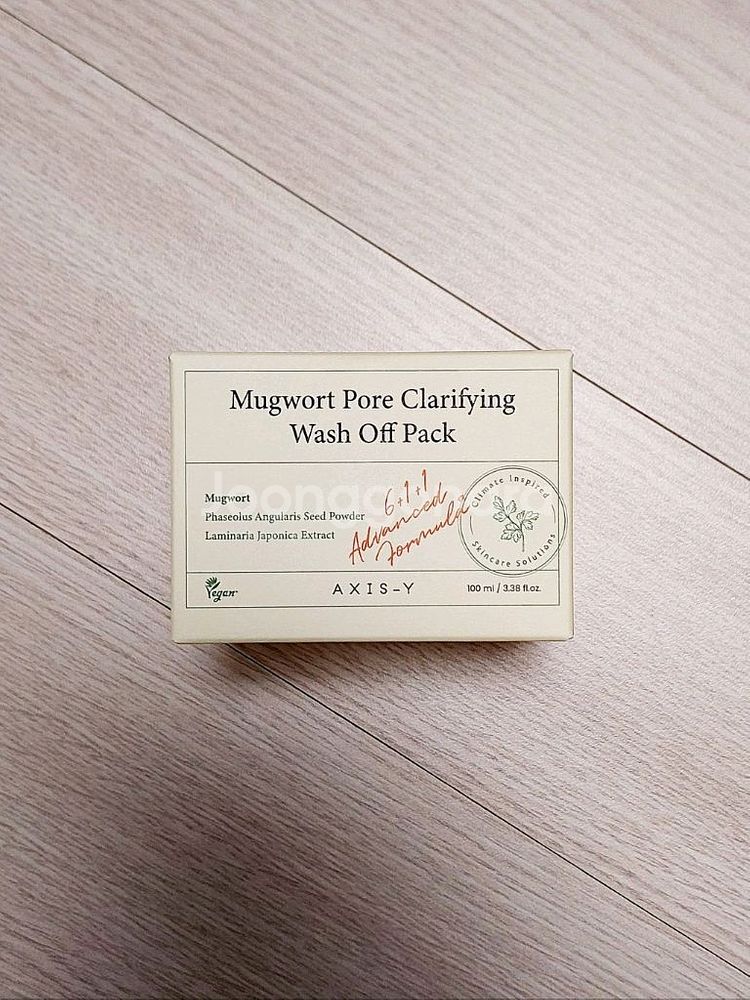 엑시스와이 쑥 모공정화 워시오프팩--0