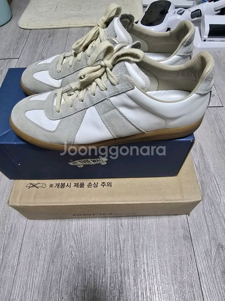메종 독일군 스니커즈 275사이즈--0