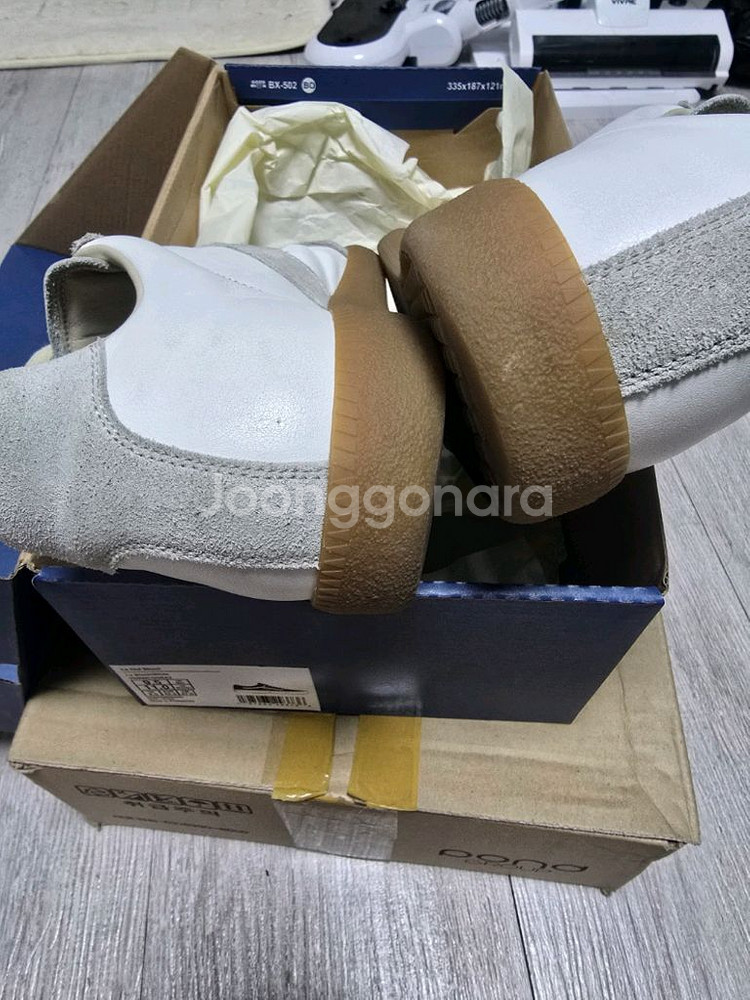 메종 독일군 스니커즈 275사이즈--4