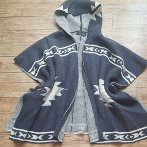 르샵 후드 망토 가디건 (사이즈 프리)