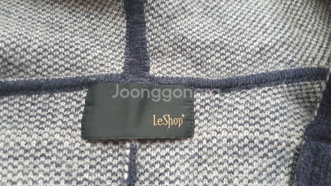 르샵 후드 망토 가디건 (사이즈 프리)--2