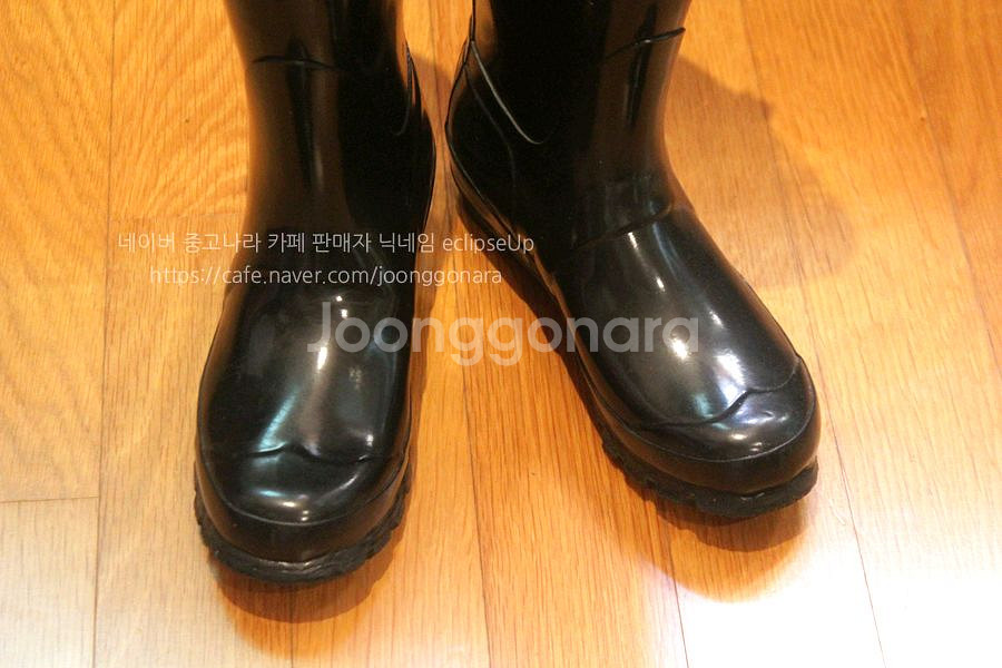헌터레인부츠 EU36사이즈 글로스 롱부츠225 장화--7