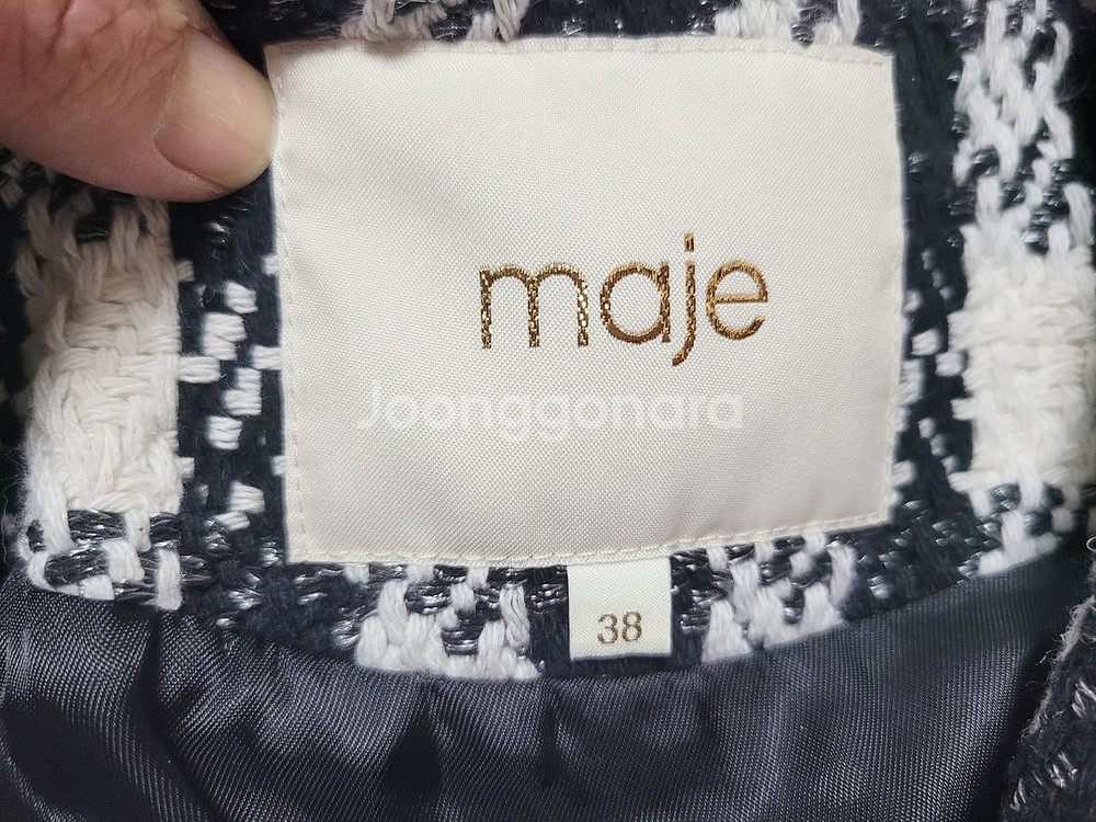 마쥬(maje) 트위드자켓 55-66--8