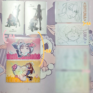 에이스테 러브헤이트 비극 포카 미지수아 루카현아 에일리