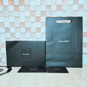 [정품]생로랑 쇼핑백+박스+리본 SET,생로랑 케이스