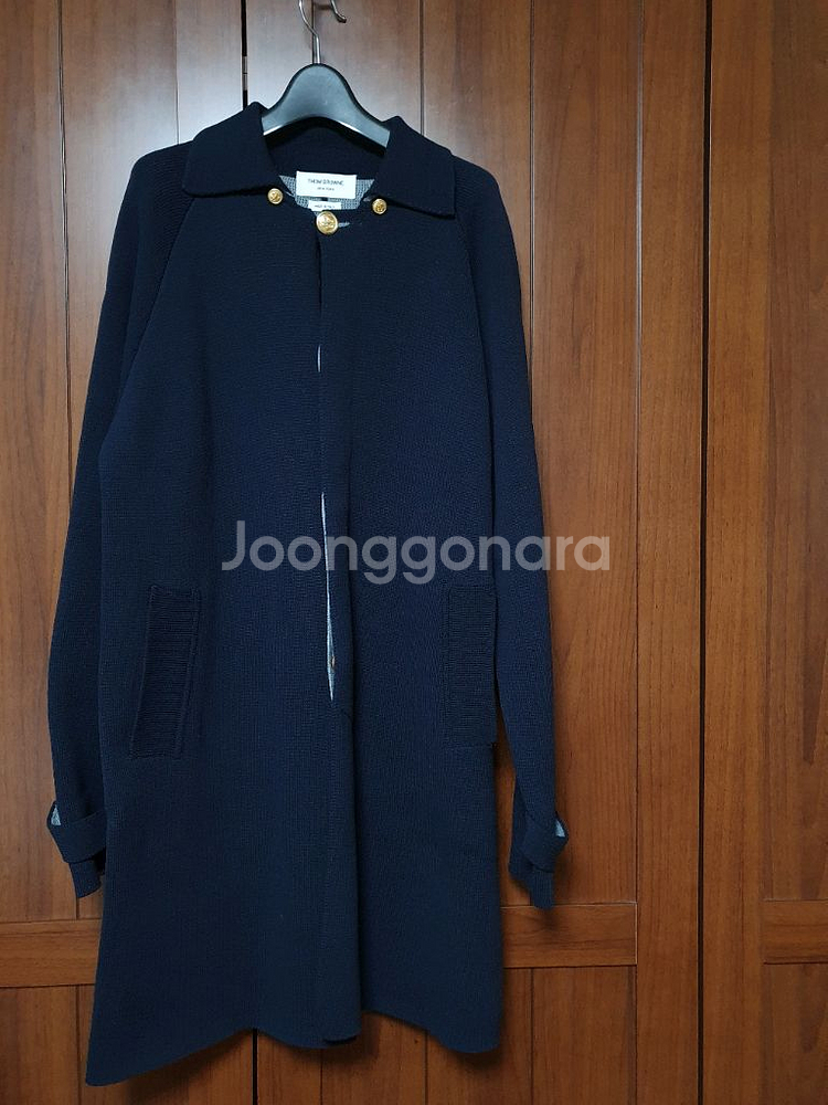 톰브라운 캐시미어 혼방 코트--0