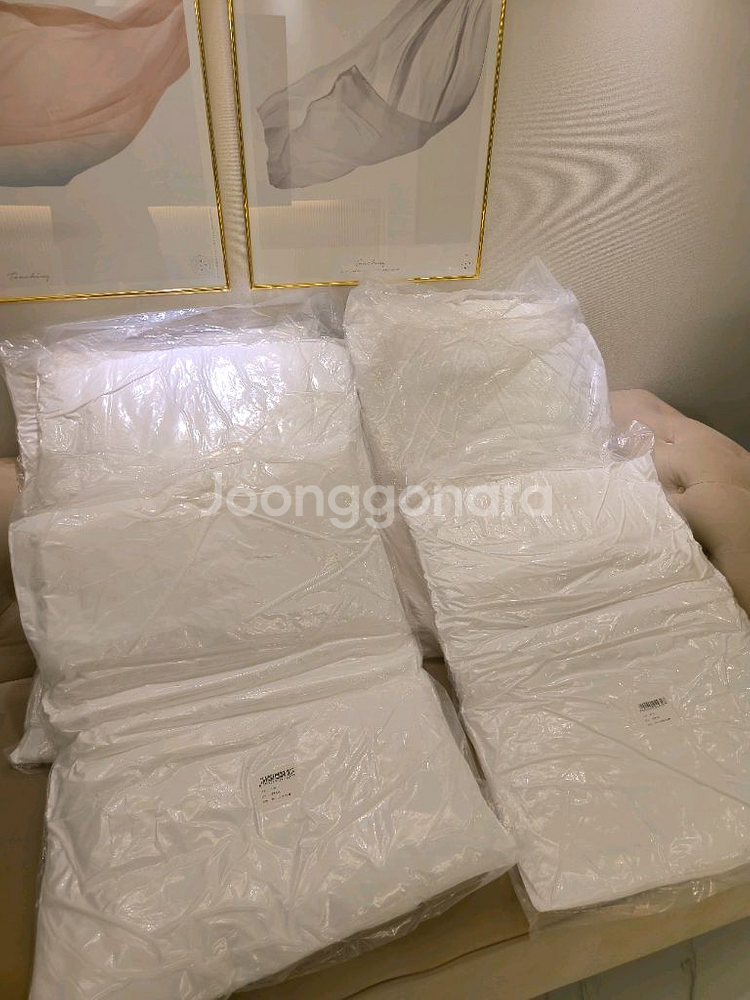 [미개봉 새상품] (총 2개) 누비지오 지퍼형 향균 배--0