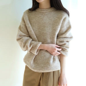 오브젝트(OBJECT) 키드모헤어 풀오버 니트 새상품