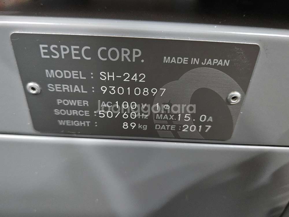 ESPEC SH-242 온습도챔버 중고--4