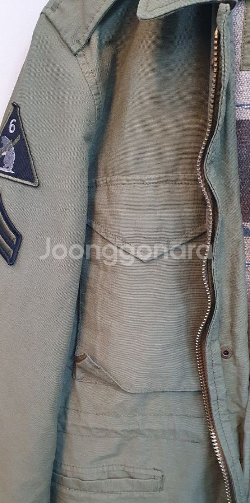 US ARMY 49 야상 카키색 점퍼입니다. 독특한 와--2