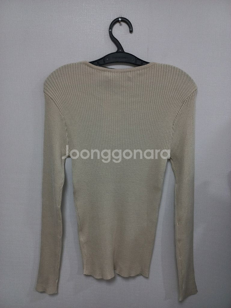 미쏘 골지니트 라이트베이지 L--1