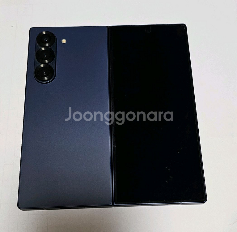 갤럭시 Z폴드 6 256GB 자급제 S급 올갈이/버즈3--0