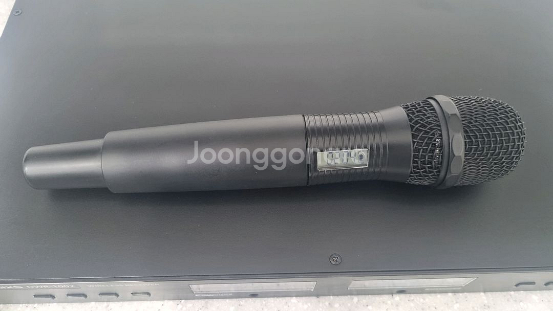 2체널 무선 리시버 + 무선 마이크세트 1개 판매--3