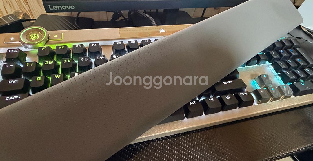 커세어 K100 OPX 광적축 미드나잇 골드 색상--1