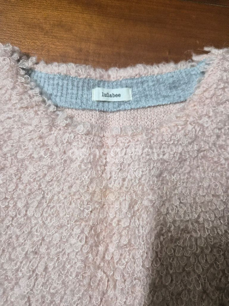 룰라비 뽀글이 니트 130 베베드피노 청바지 120--3