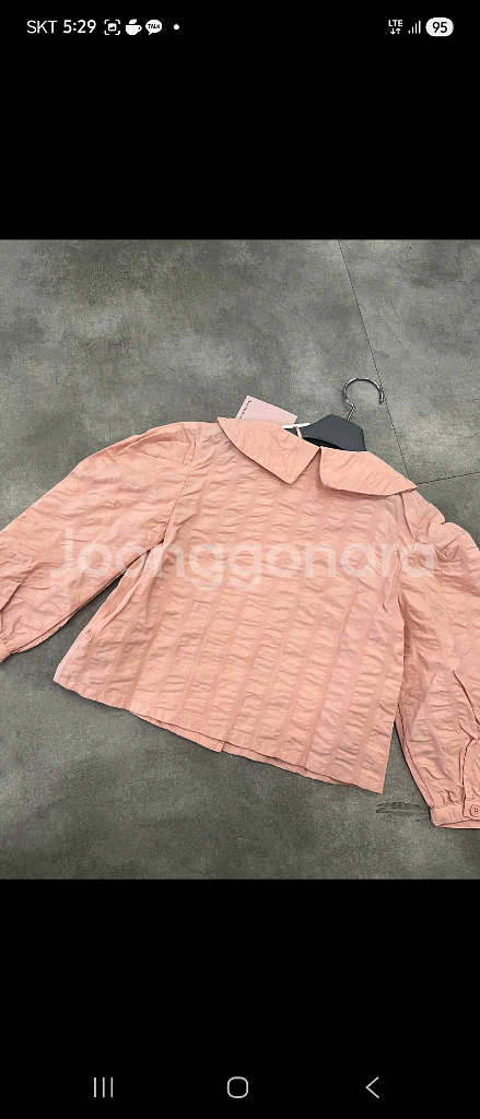 룰라비 핑크 자켓 130 새상품--7