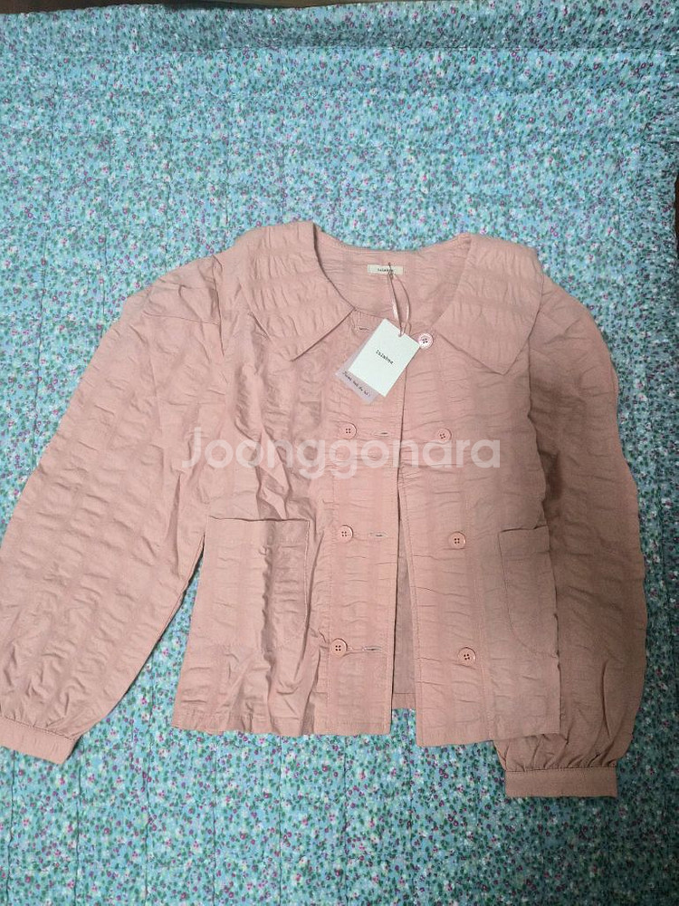 룰라비 핑크 자켓 130 새상품--2