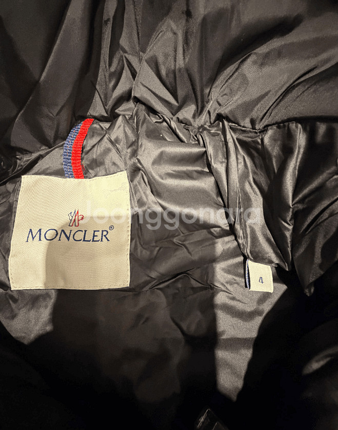 [몽클/레어] 새상품 / 몽제네브르 / 4 (약105)--2