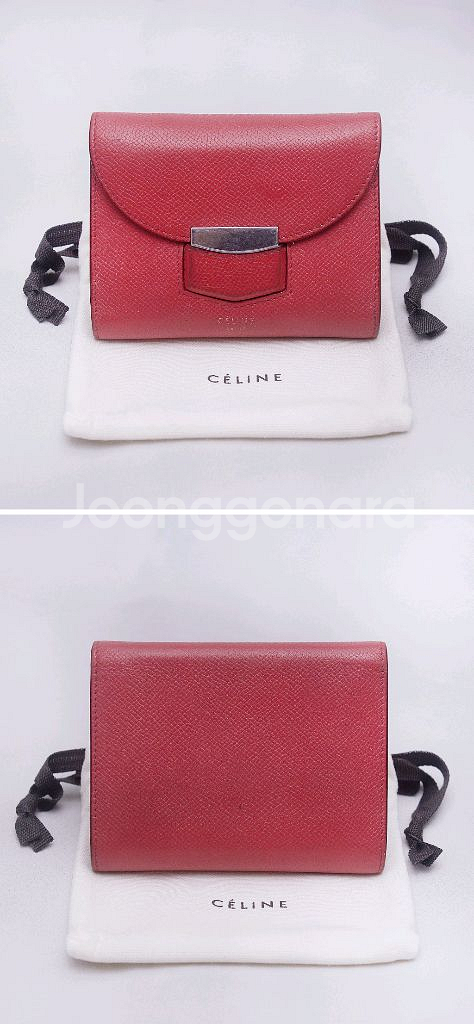 셀린느 트로터 폴드 멀티펑션 컴팩트 반지갑--2