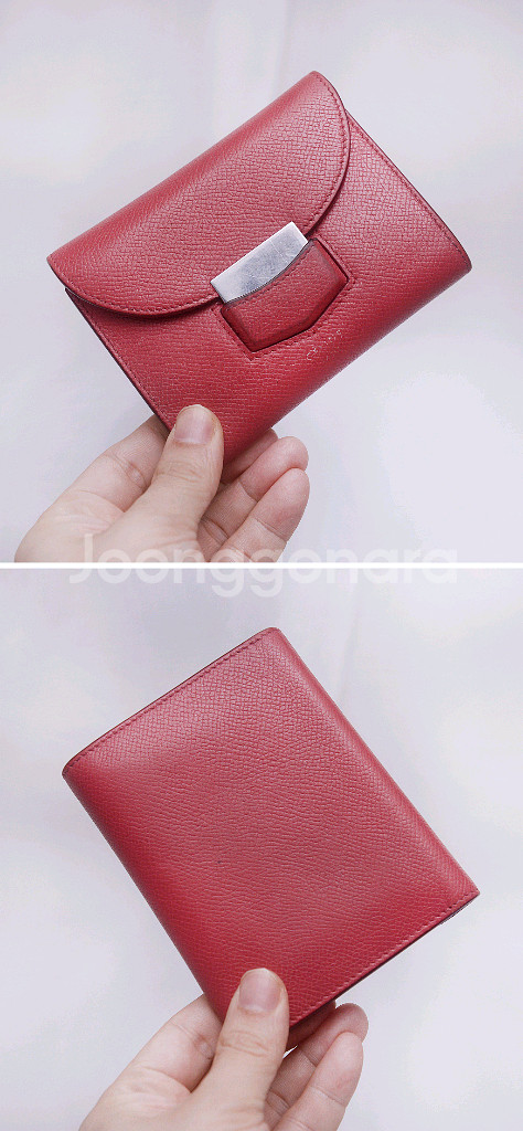 셀린느 트로터 폴드 멀티펑션 컴팩트 반지갑--5