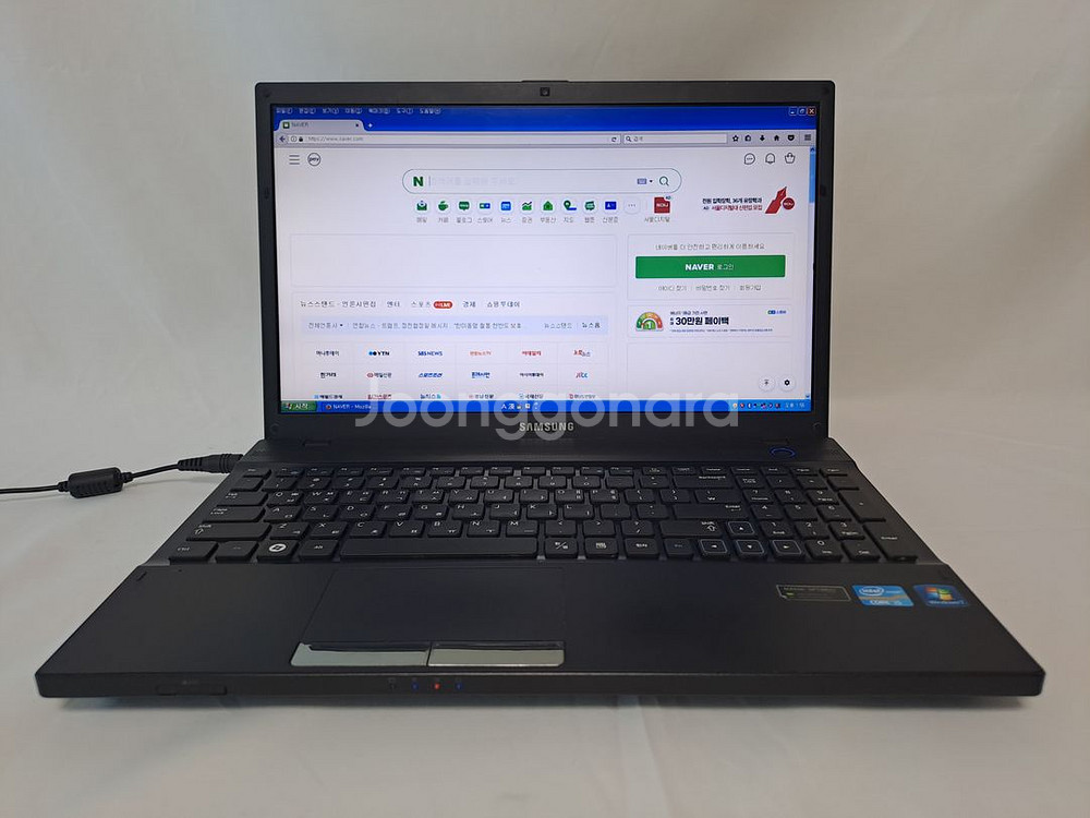 클리닝 정비완료/ 윈도우XP 삼성 센스 NT300V5A--7