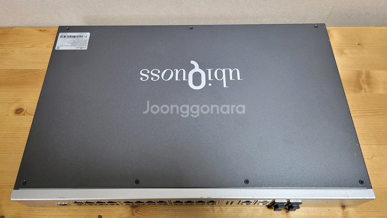 유비쿼스 E3010-24PS L2 PoE 스위치허브--2