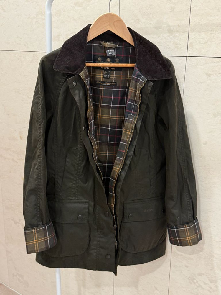 바버 비드넬 왁스자켓 uk10--3