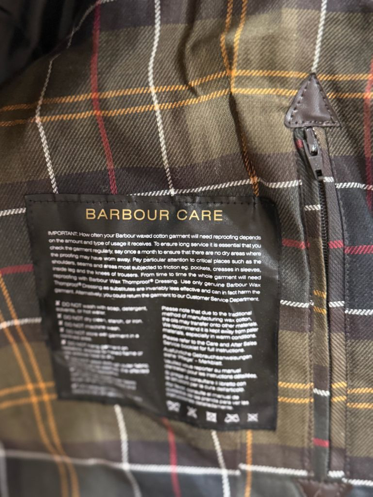바버 비드넬 왁스자켓 uk10--5