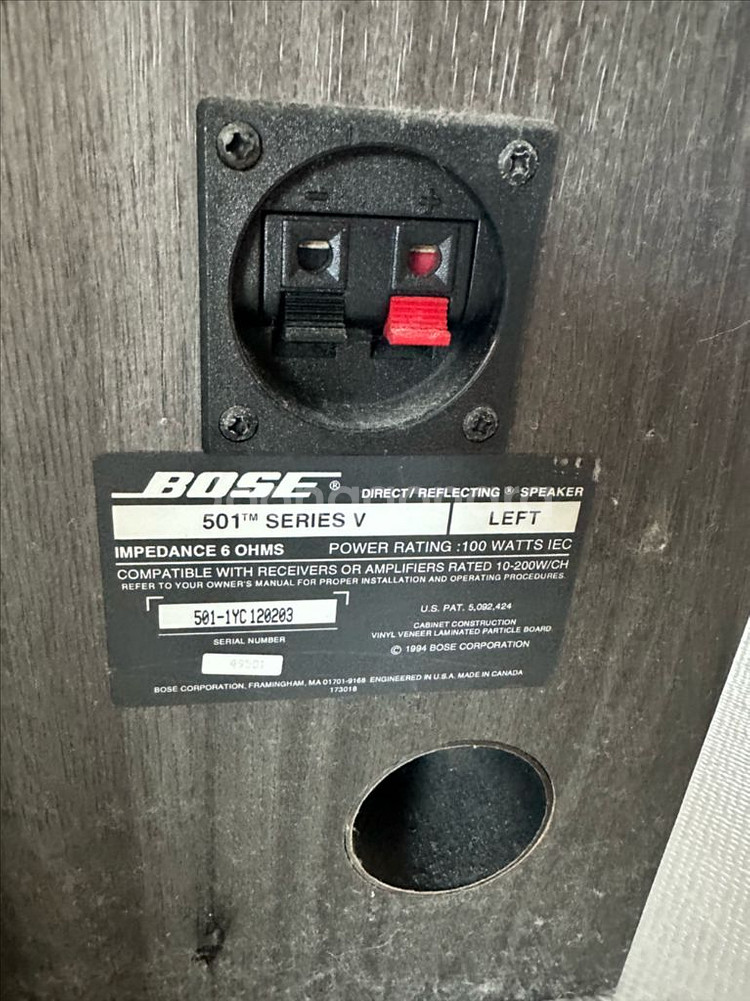 Bose 501 Series V 스피커--1