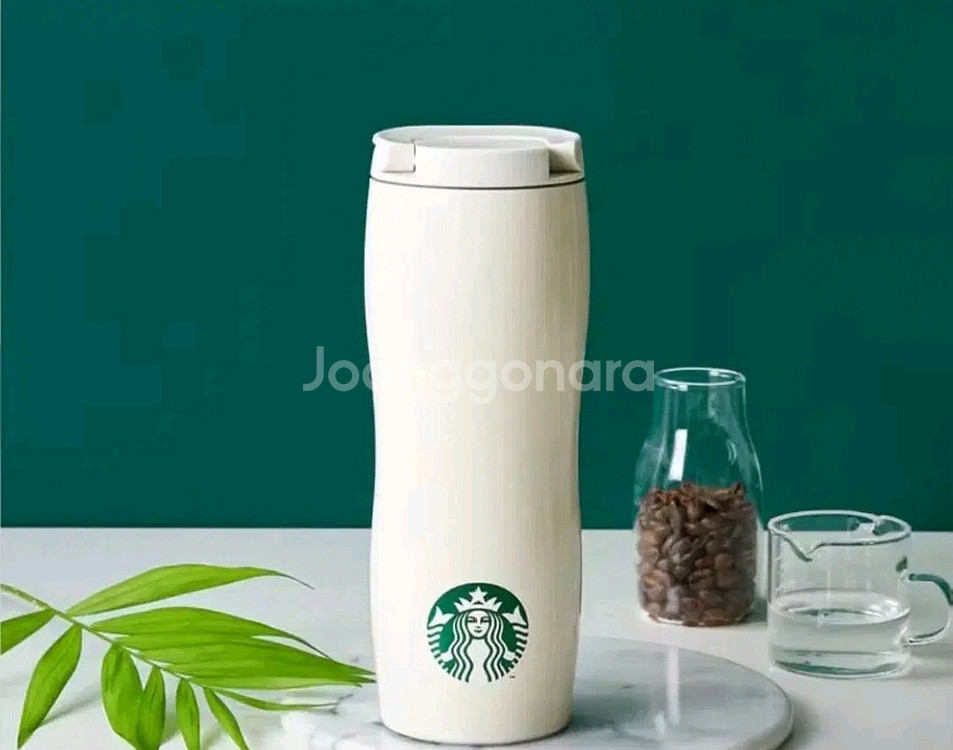 스타벅스 콩코드 화이트 텀블러--0