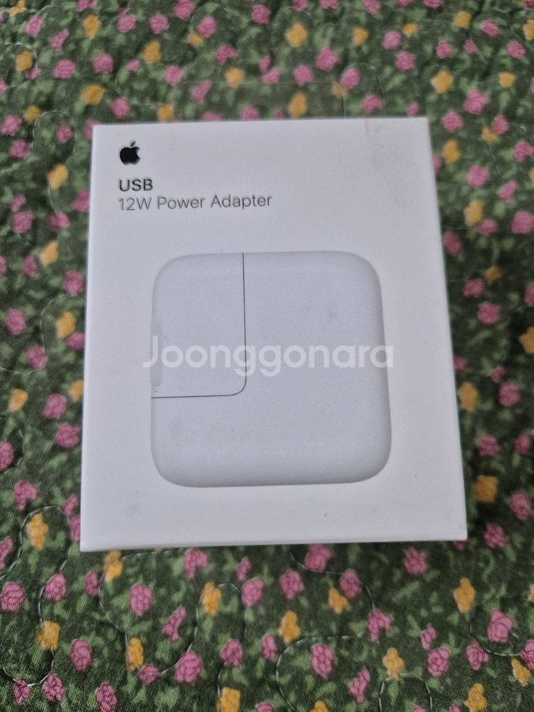 [미개봉] 애플 충전기 12W USB 전원 어댑터--0