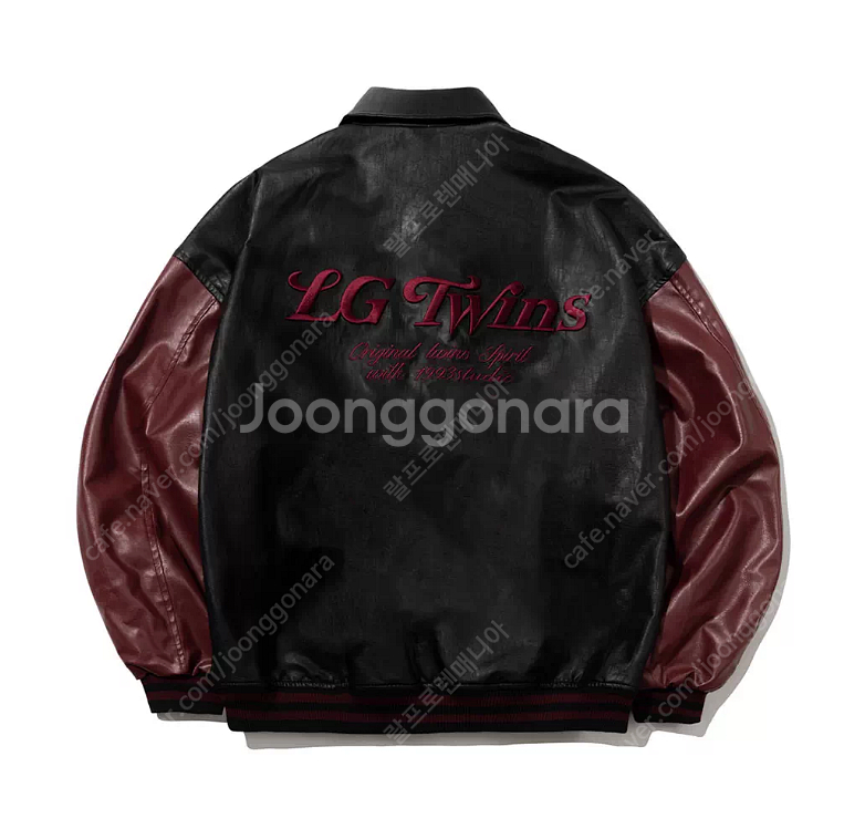 LG트윈스x1993스튜디오 빈티지 바시티자켓--5