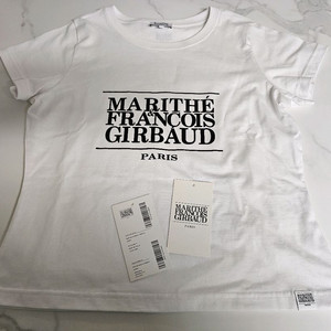 마리떼 프랑소와 저버 클래식로고 반팔티셔츠 화이트 M