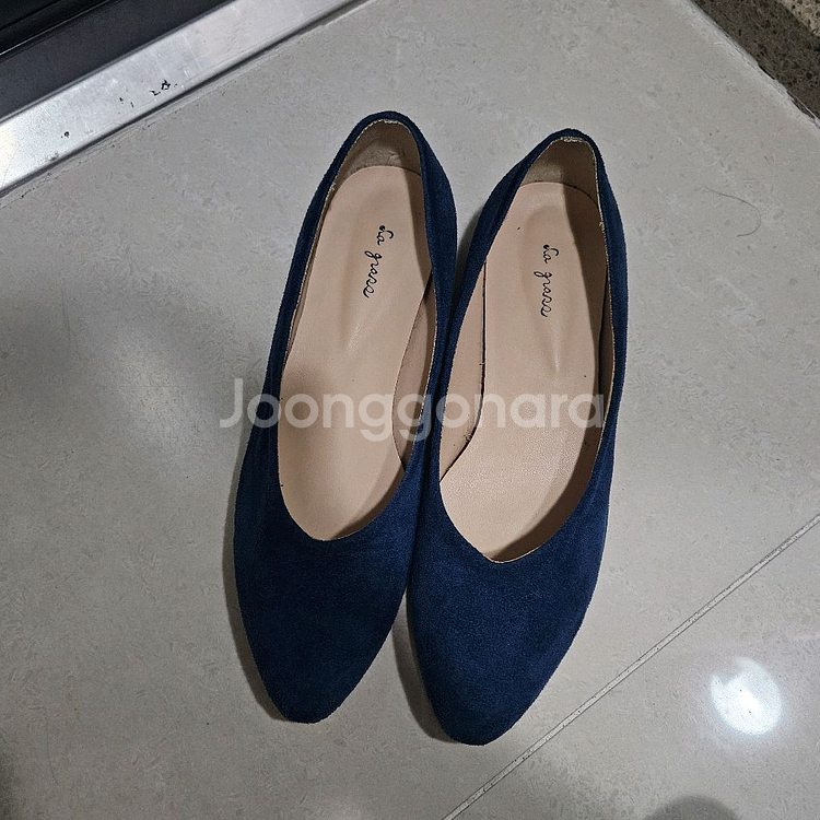 라그라스 우든 플랫 슈즈 240사이즈--0