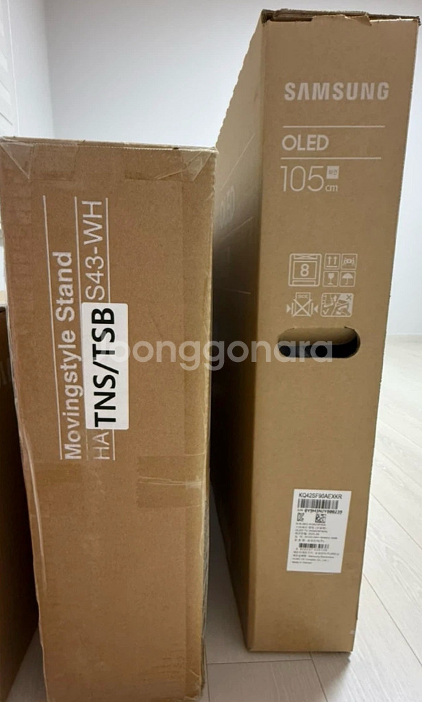 삼성 TV KQ42SF90AEXKR + 무빙스탠드--0