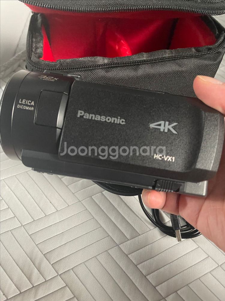 파나소닉 HC-VX1 4K 캠코더--1