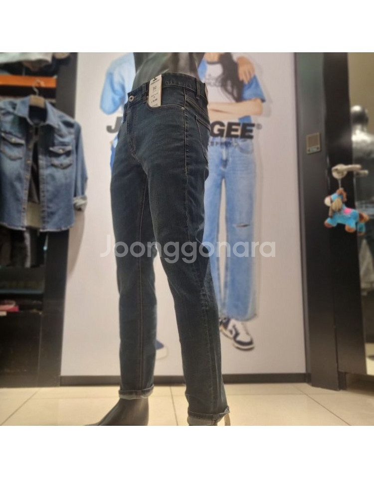 (미착용) 잠뱅이 남성 슬림핏 청바지--6