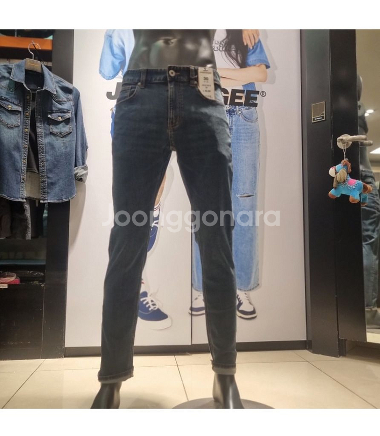 (미착용) 잠뱅이 남성 슬림핏 청바지--5