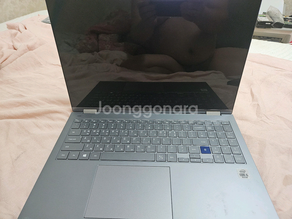 고장난 갤럭시북 플렉스 NT750QCJ 4대 팝니다--4