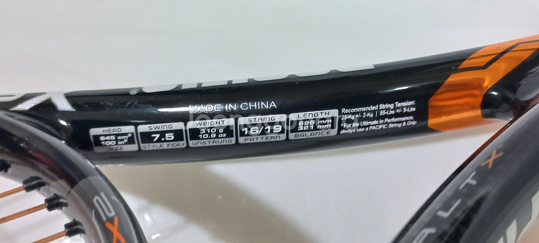 테니스라켓 퍼시픽 x fast 프로 (310g)--9