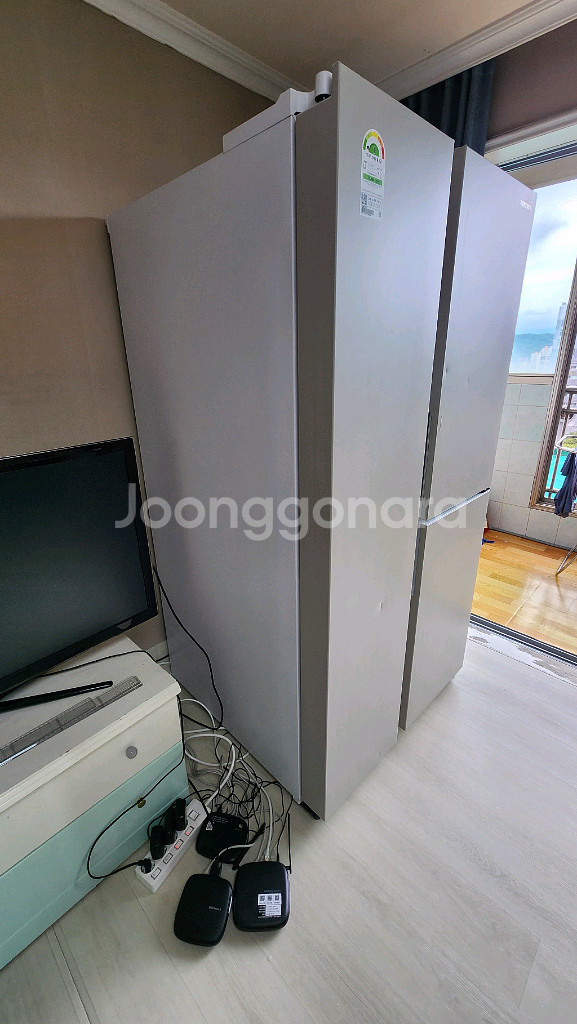 대구 북구 삼성 양문형 냉장고--1