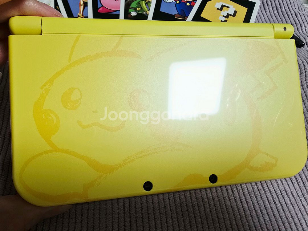 닌텐도 3ds xl 피카츄 에디션--1