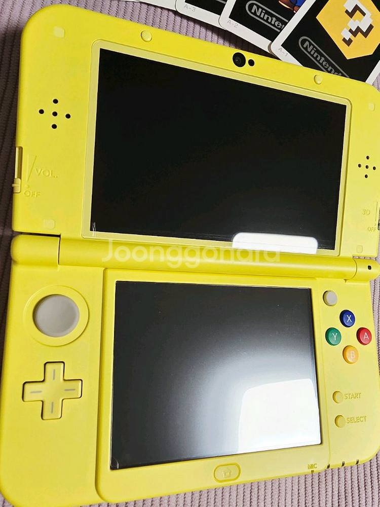 닌텐도 3ds xl 피카츄 에디션--3