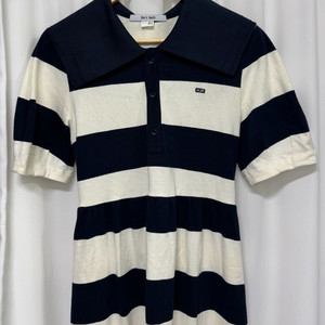 쥬시쥬디 스트라이프 카라 원피스