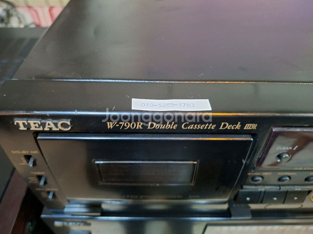 티악 w - 790r 더블 카세트 데크.- 상태 좋은--0