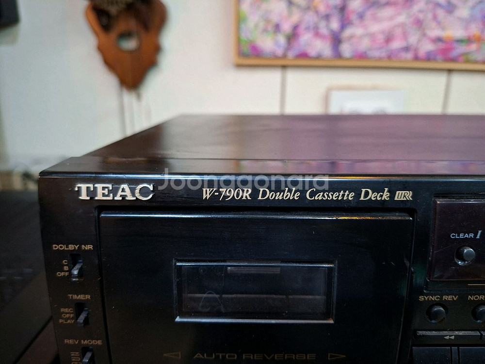 티악 w - 790r 더블 카세트 데크.- 상태 좋은--3